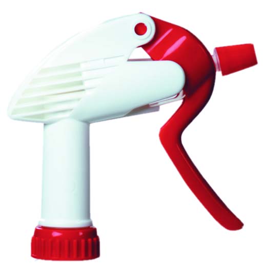 (image for) 7" Trigger Sprayer - Red/White, Case of 200